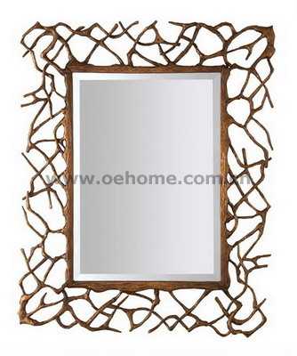 8473 Metal decorative wall mirrors for Hosipitality